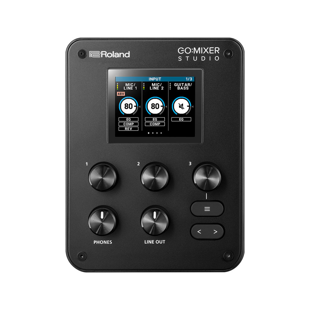 Roland GO:MIXER STUDIO 【話題のオーディオインターフェース】【送料