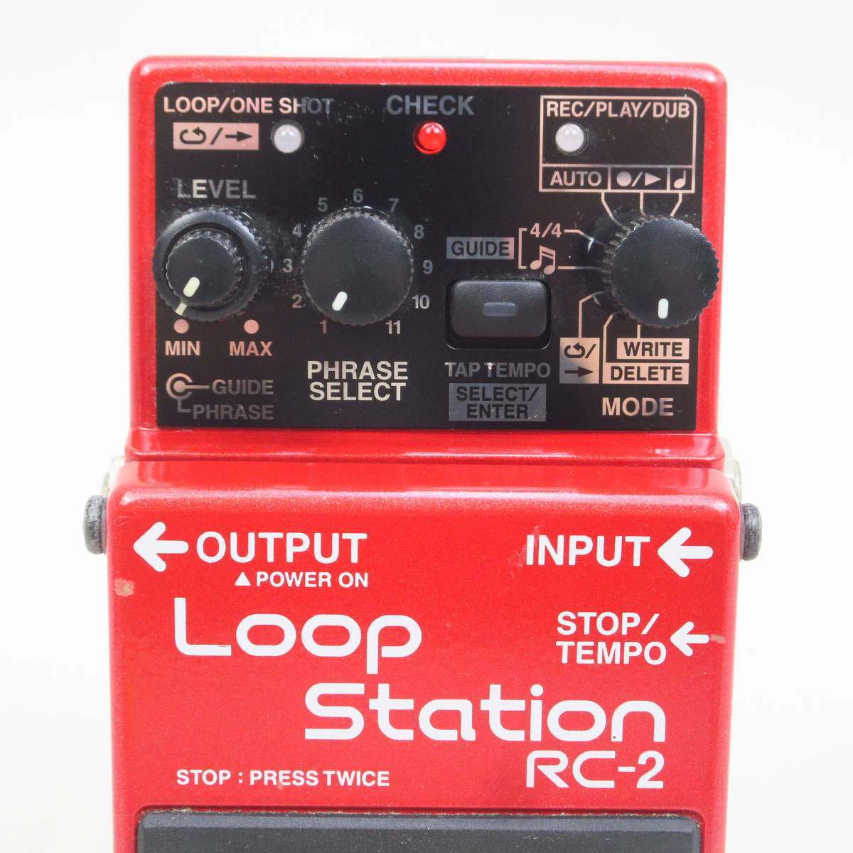 正規品 BOSS Loop Station RC-2 赤 ルーパー BOSS - RC-2 | Loop Station