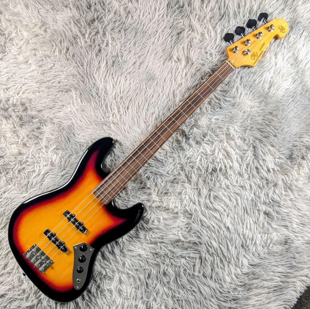 SX SJB62+/FL 2/3TS フレットレス エレキベース ジャズベースタイプ