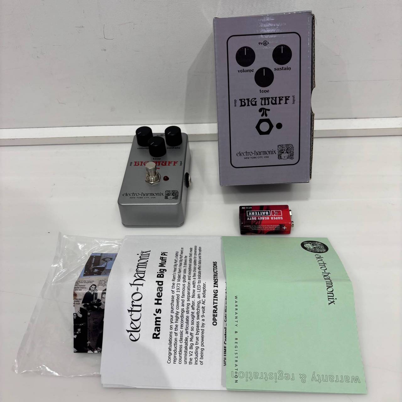 Electro-Harmonix Ram's Head Big Muff Pi コンパクトエフェクター
