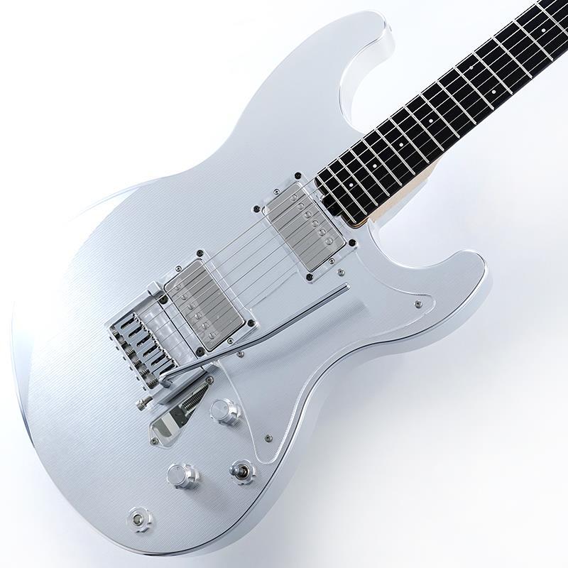 POS エレキギター シルバー色 List guitar P92 Open Heart Fault Mild SN，25002（新品）【楽器検索