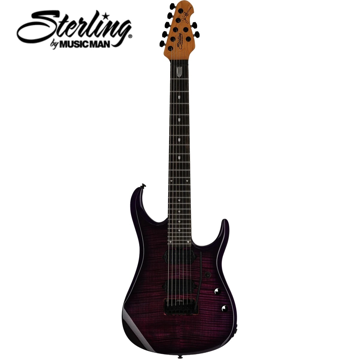 ギター Sterling JP Sterling by Music Man John Petrucci JP160 RW Black Metallic