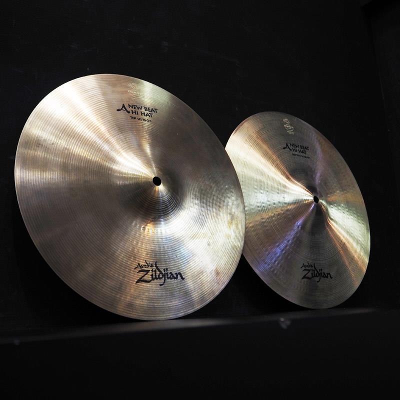 Zildjian Bottom Heavy Beat 白抜き ビンテージ 2枚 Zildjian Bottom