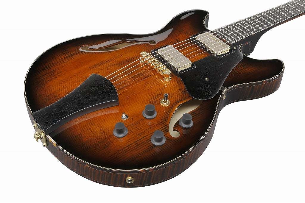 レア IBANEZ JTKB300 アイバニーズ レトロ ベース Ibanez ASH300-TBC (Tobacco Brown) アイバニーズ フルアコ（新品/送料