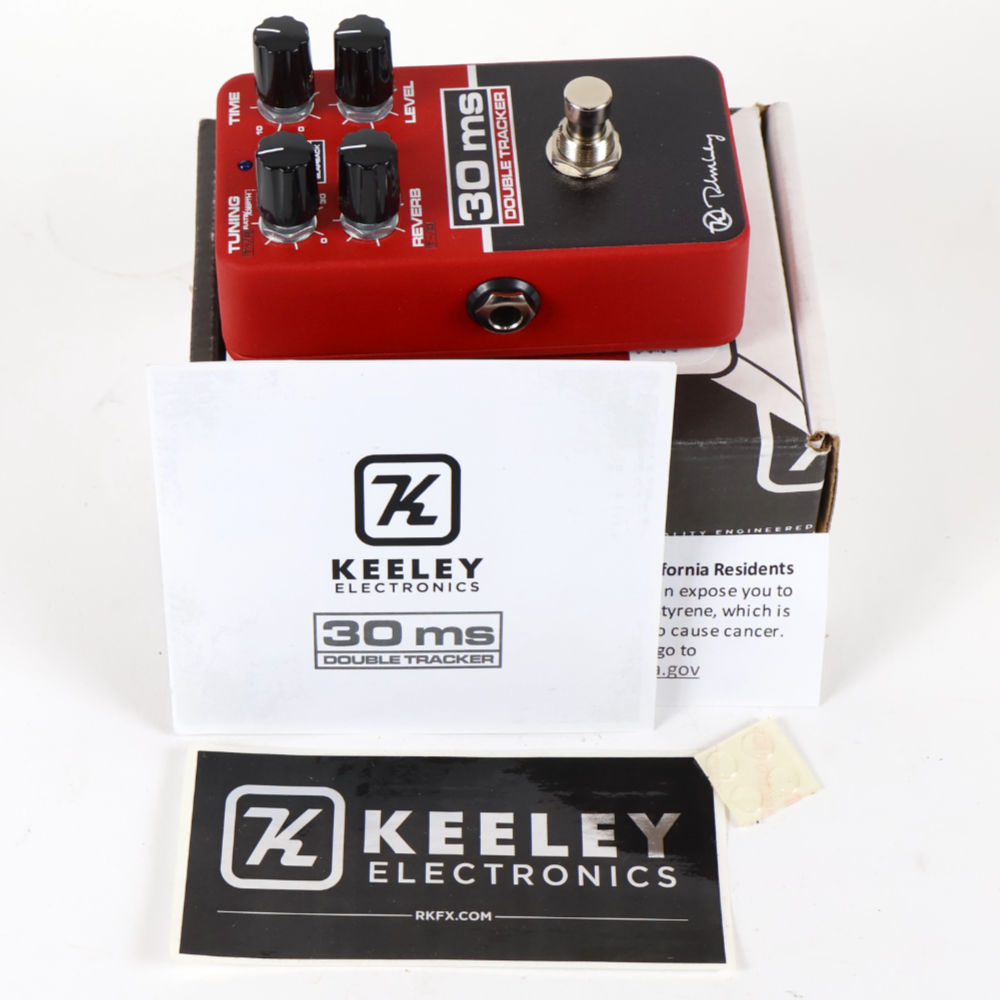 ギター Keeley / 30ms DOUBLE TRACKER keeley 30ms Double Tracker（キーリー）ディレイ ｜イケベ楽器店