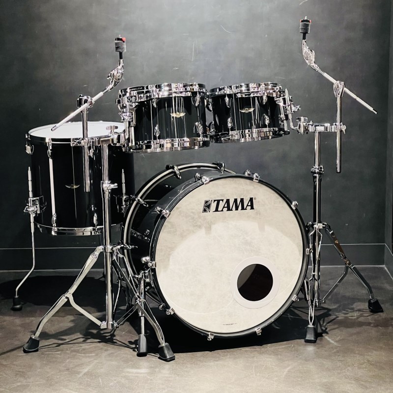 TAMA ラック 纏めて。 Tama STAR Walnut 4pc Drum Kit [22BD，16FT，12