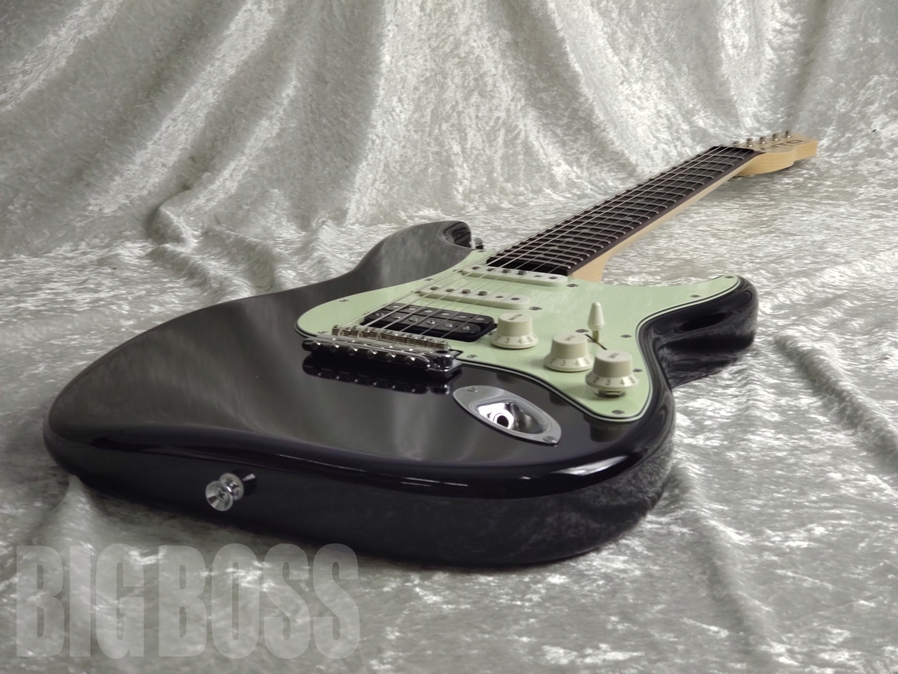 SAITO GUITARS S-622CS Heritage (Black / Mint Green)（新品