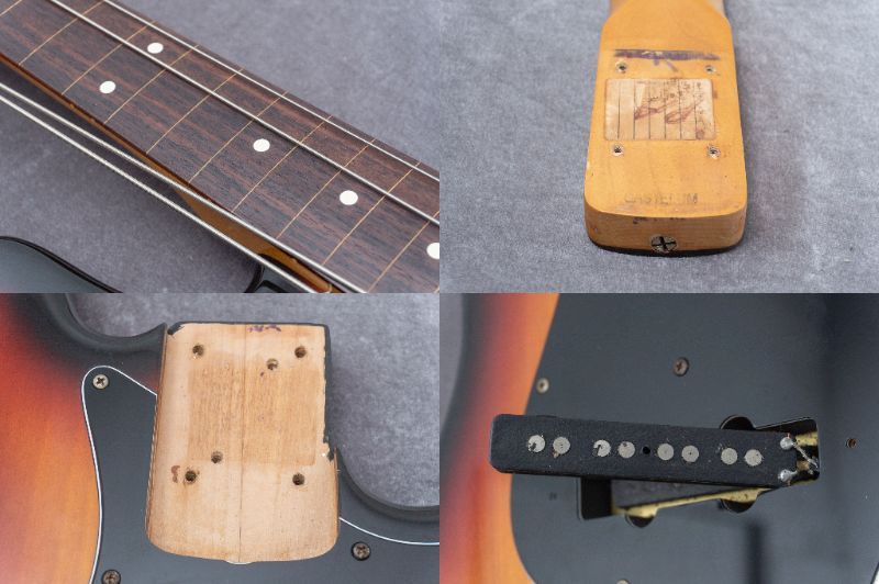Fender American Vintage 62 Jazz Bass 3TS FL mod. 1990~1999 4.35kg
