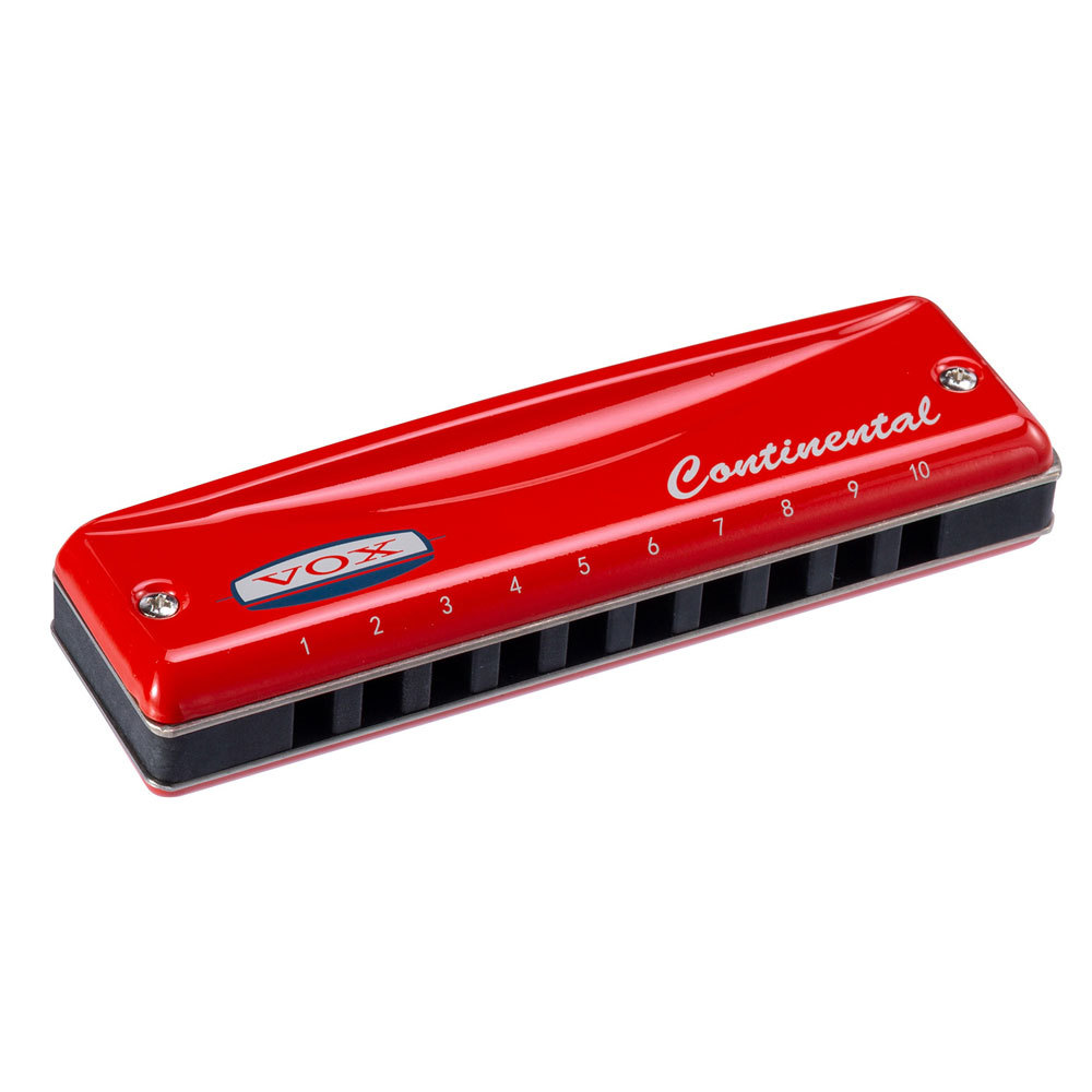 VOX VCH-2-C Continental Type 2 Harmonica Key-C 10ホールハーモニカ