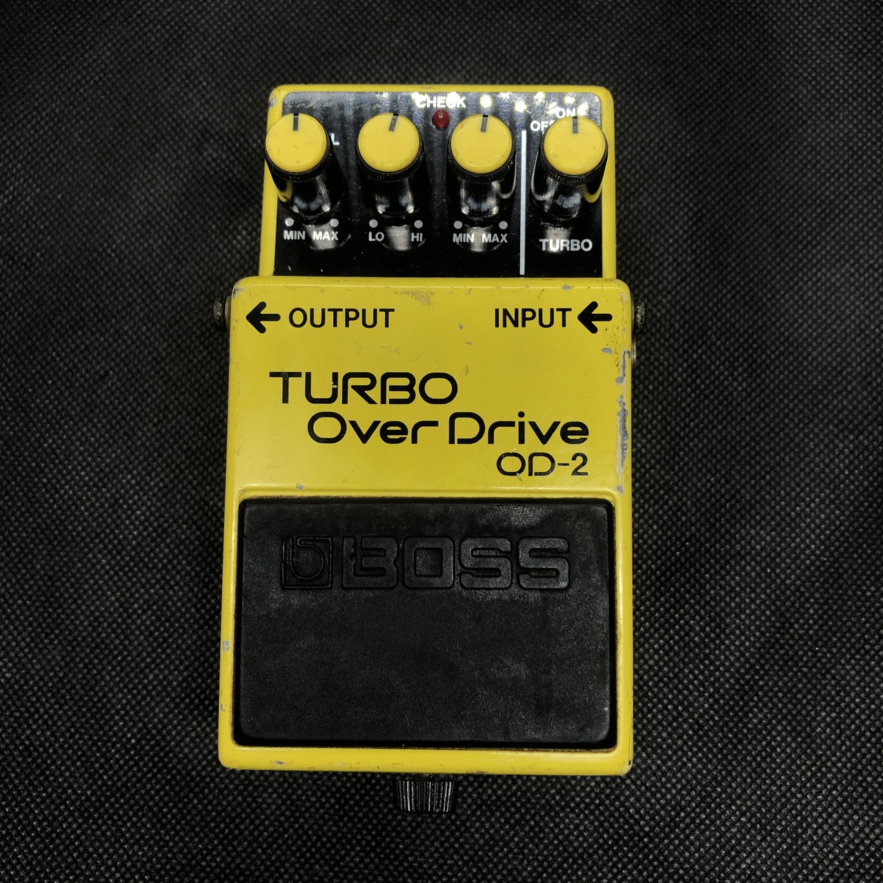 BOSS OD-2 1987年製 MADE IN JAPAN 黒ラベル ACA電源（ビンテージ/送料