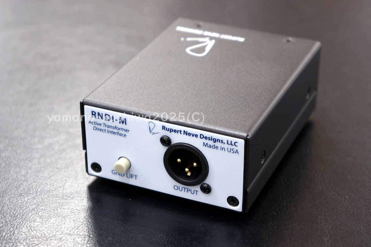 RUPERT NEVE DESIGNS RNDI-M [アクティブ・トランス・DI]（新品