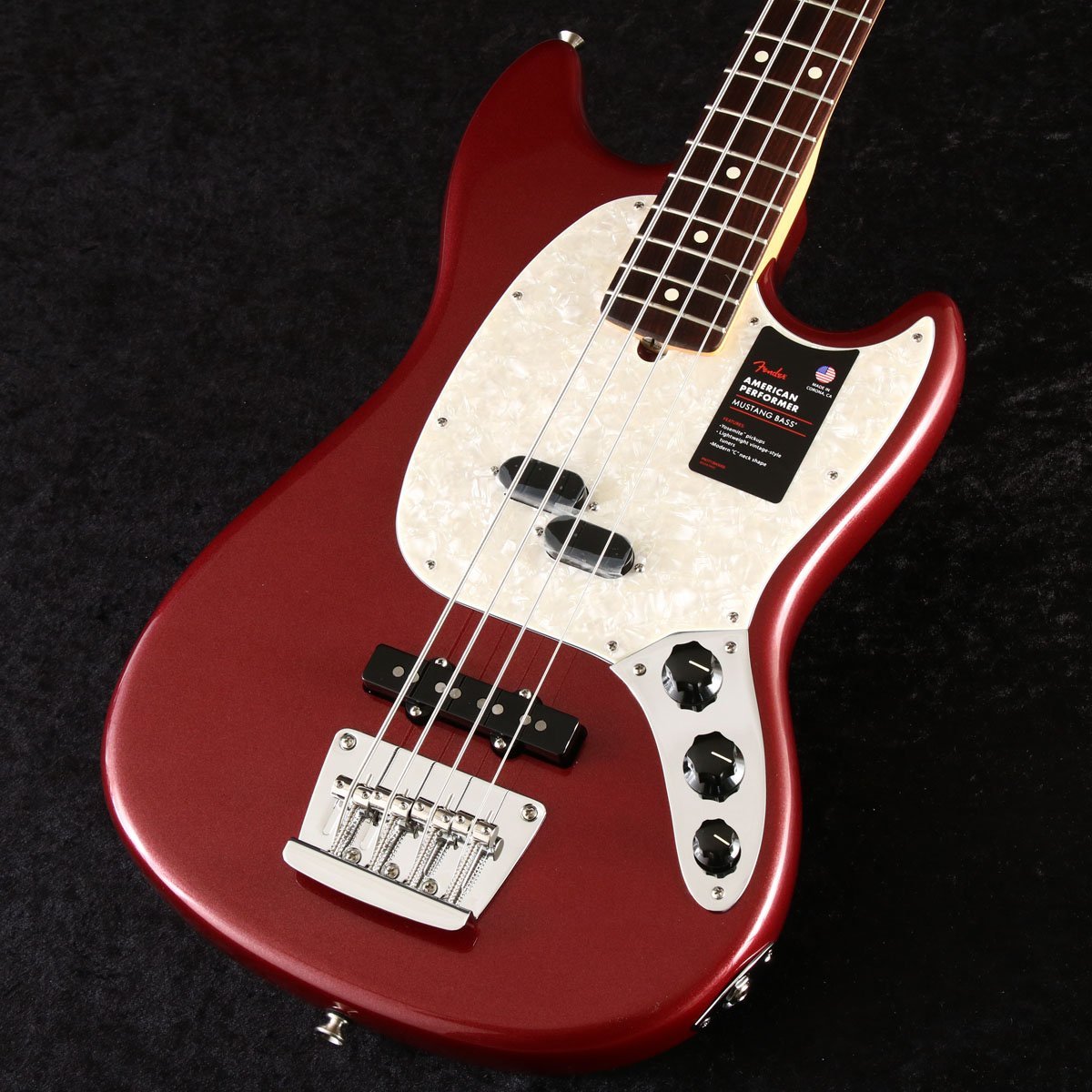 Fender American Performer Mustang Bass Rosewood Fingerboard 