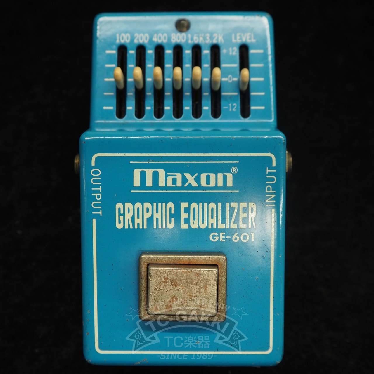 Maxon GE-601 GRAPHIC EQUALIZER (Large Case)（ビンテージ）【楽器