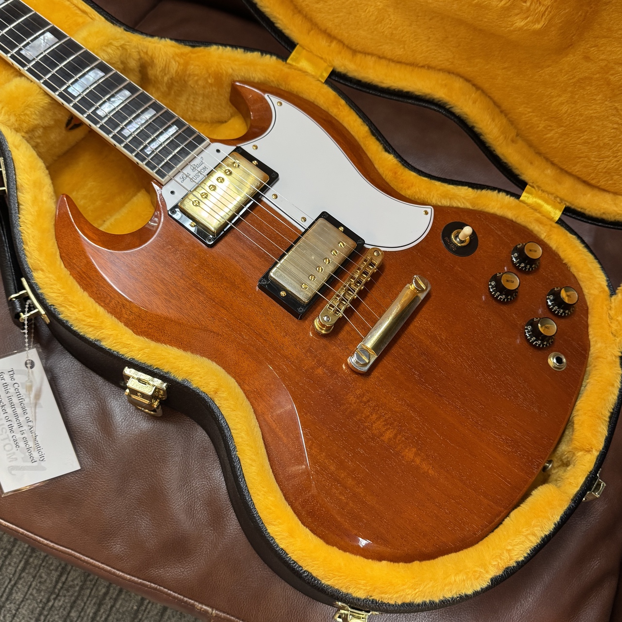 Gibson Custom Shop 【個性派レアモデル】SG Custom 2-Pickup Red Fox