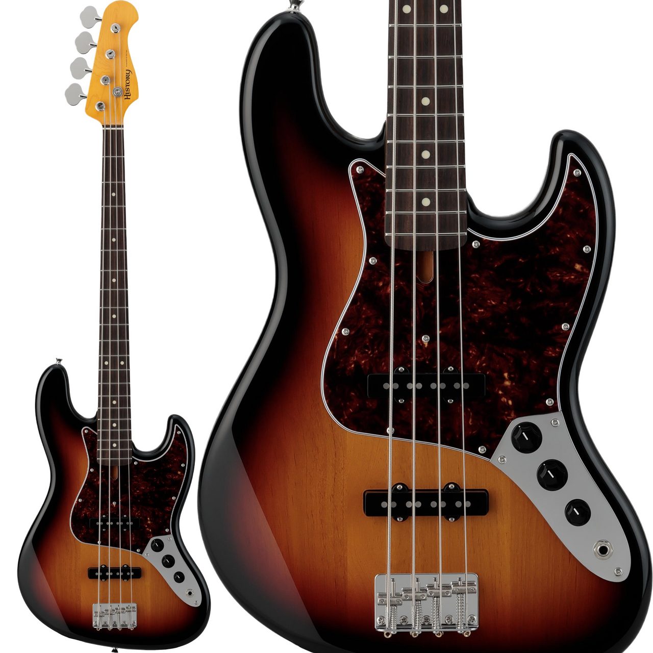 エレキベース history ベースギター　付属品付き エレキベース】HISTORY Standard Series｜更に「プレイ