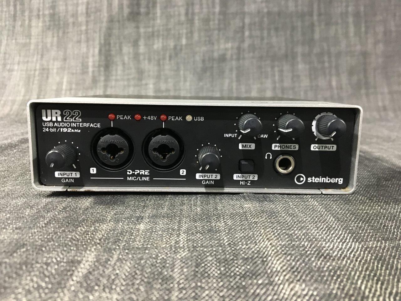 ☆値下げ☆ SHUR MV7X + steinberg UR22 Steinberg UR22(中古/送料無料)【楽器検索デジマート】