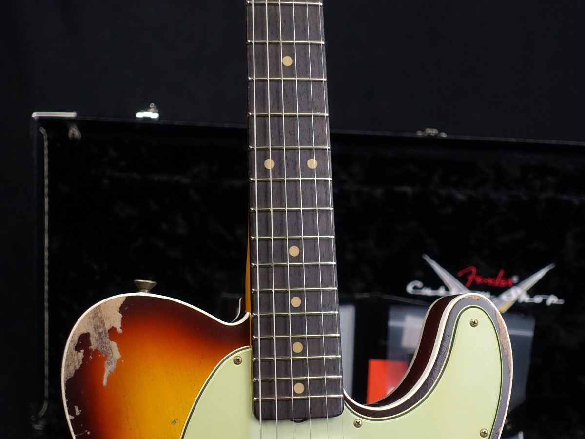 FENDER Fender Custom Shop ＜フェンダーカスタムショップ＞ Limited Edition 1960 Telecaster  Heavy Relic Chocolate 3-Tone Sunburst - ギター