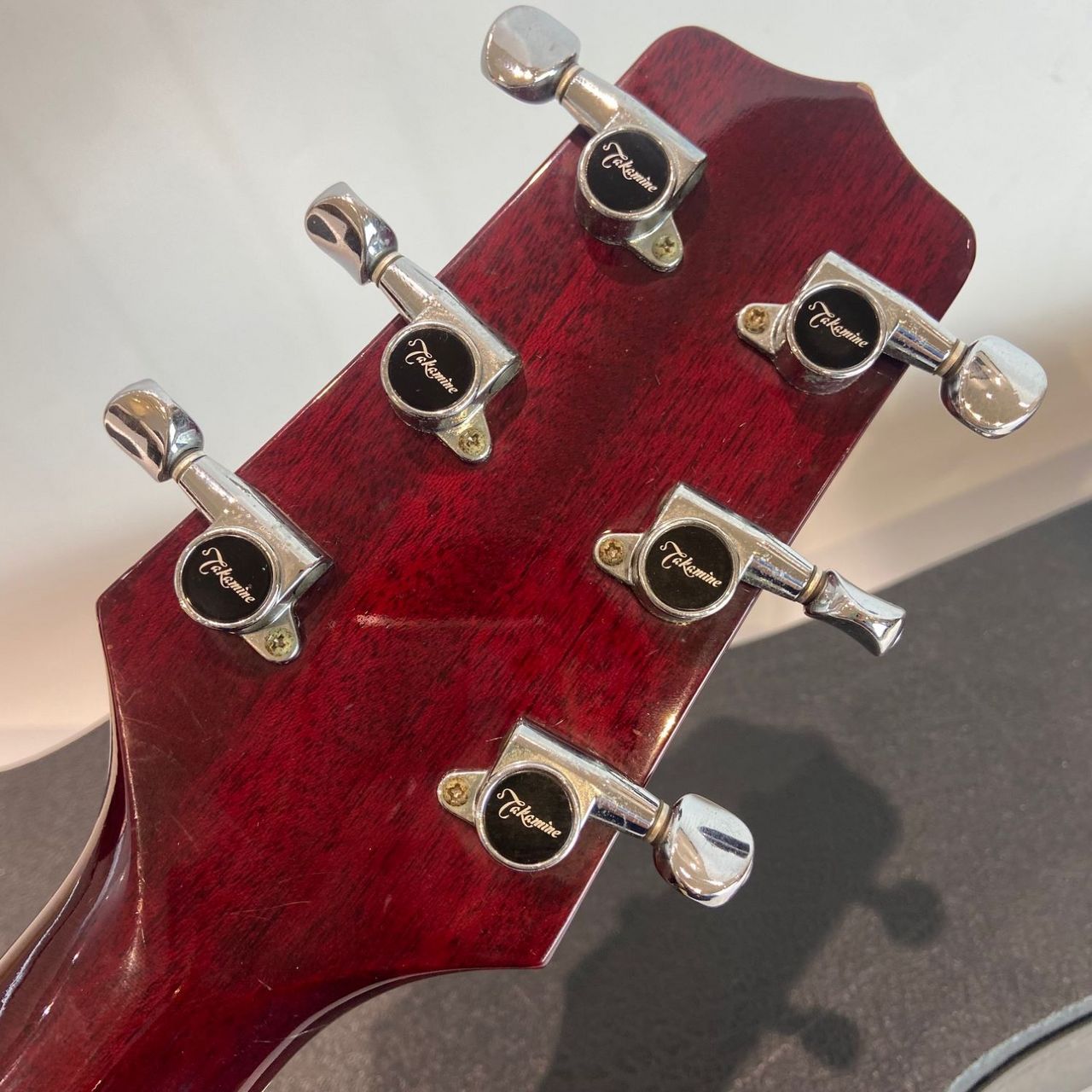 Takamine NPT-110 Wine Red 1992年 純正ハードケース付 【ピックアップ