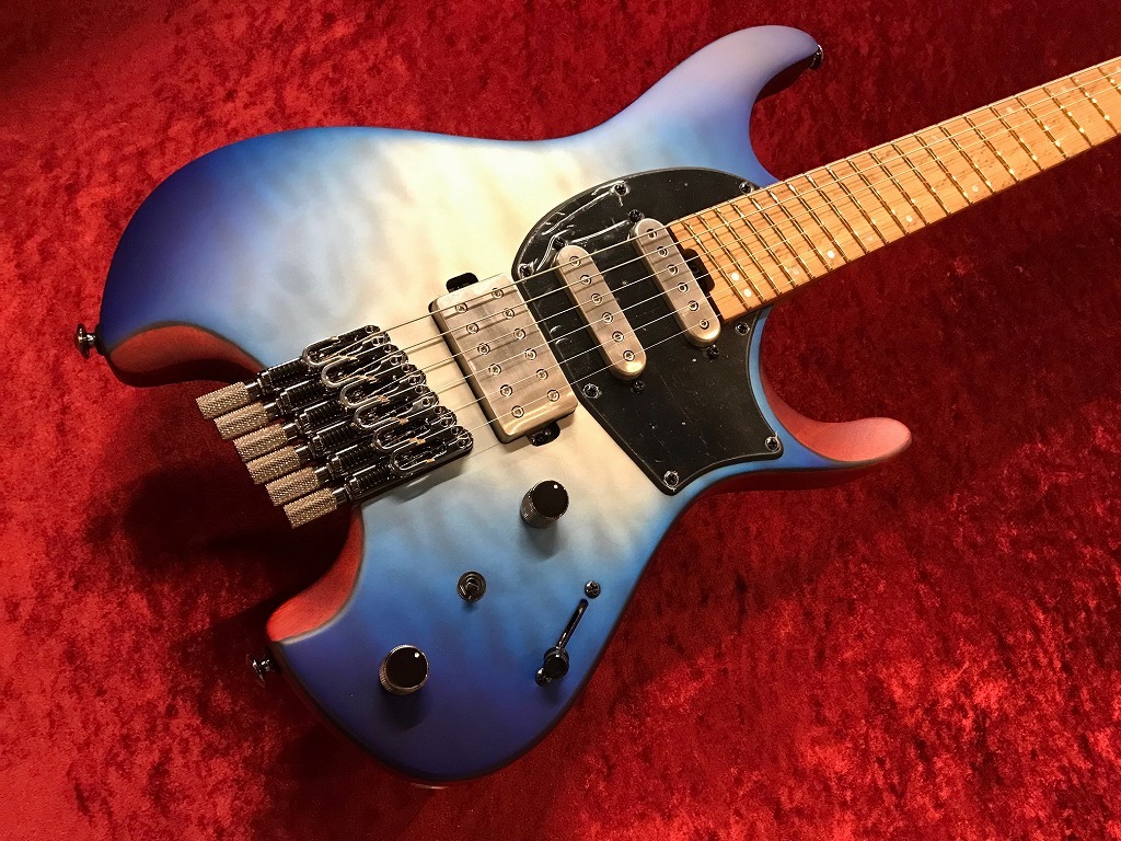 Ibanez QX54QM -Blue Sphere Burst Matte-  #220707905【ヘッドレス】（新品/送料無料）【楽器検索デジマート】