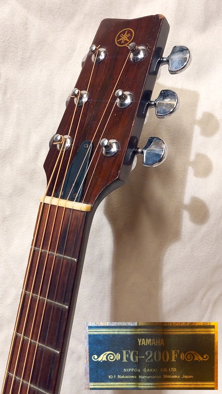 Yamaha FG-200F アコースティックギター YAMAHA FG-200F（中古）【楽器検索デジマート】