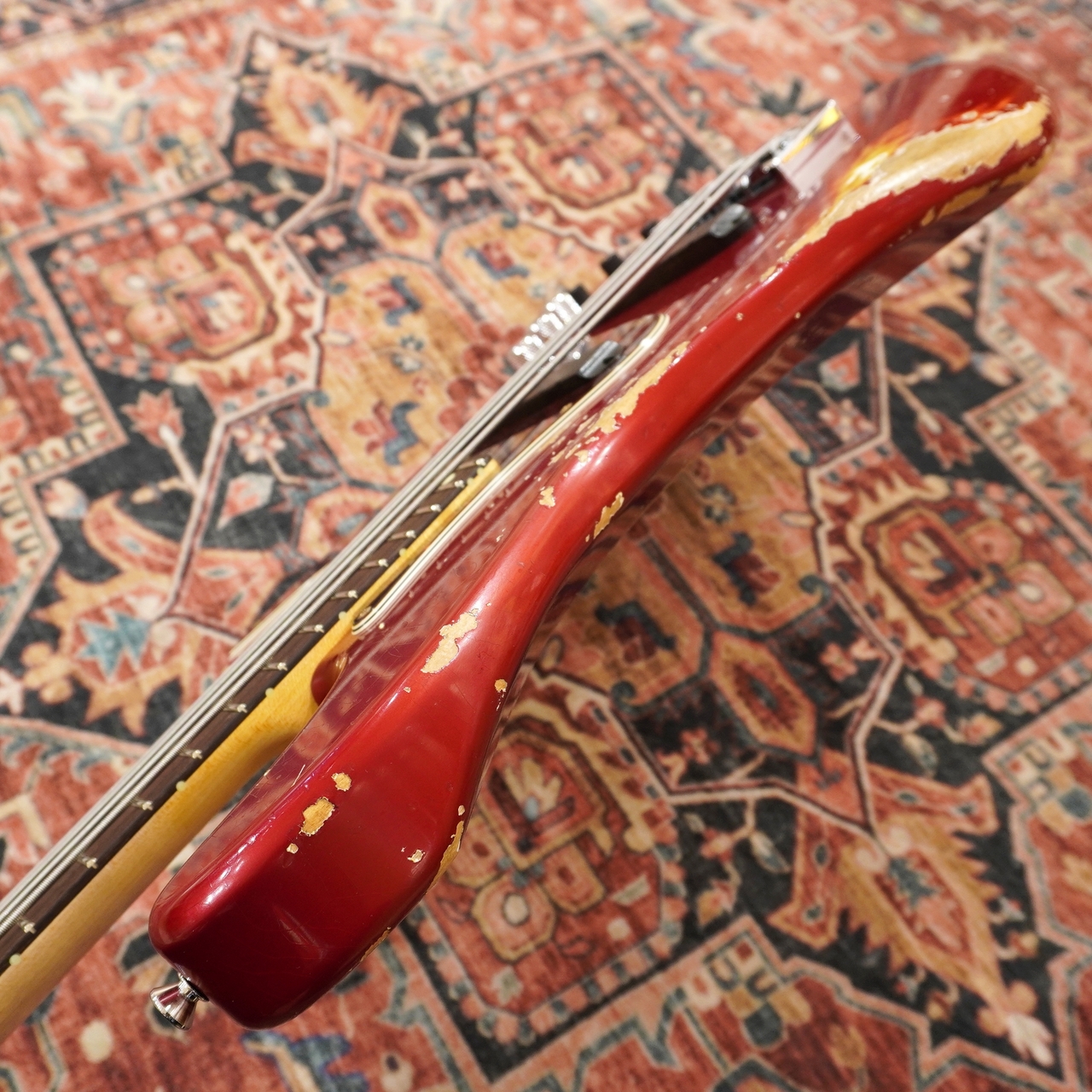 Xotic XJ-1T 5st/24f/Alder/R/Dark Candy Apple Red/Heavy-Aged【2026