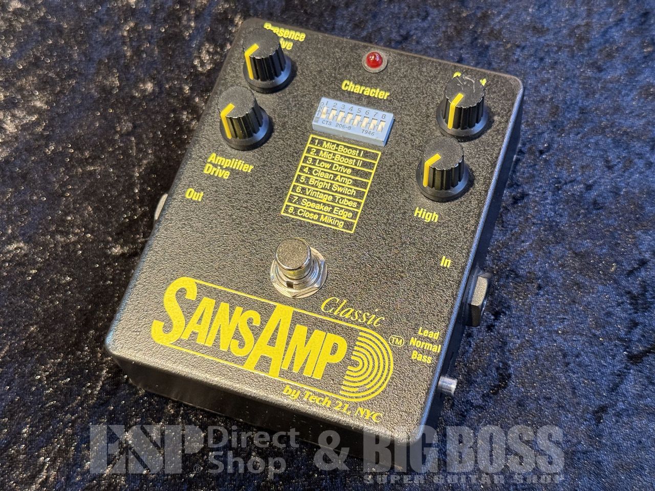 Tech21 SANSAMP CLASSIC (中古)おまけ付き 中古】サンズアンプ TECH21 SansAmp Classic プリアンプ ギター