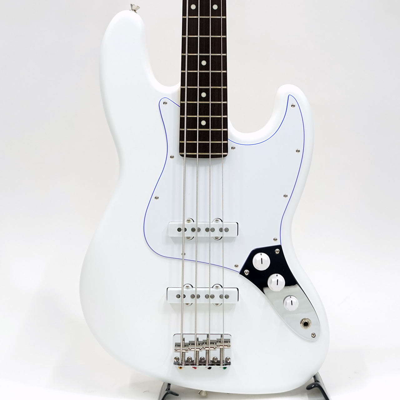 【セミハードケース付】Fender Japan Jazz Bass ホワイト Fender Made in Japan Hybrid II Jazz Bass Arctic White