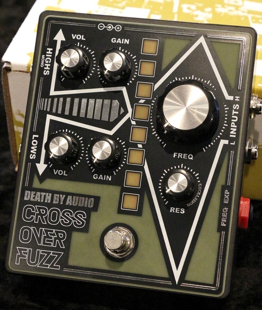 DEATH BY AUDIO CROSSOVER FUZZ 【多次元スプリットファズマシン