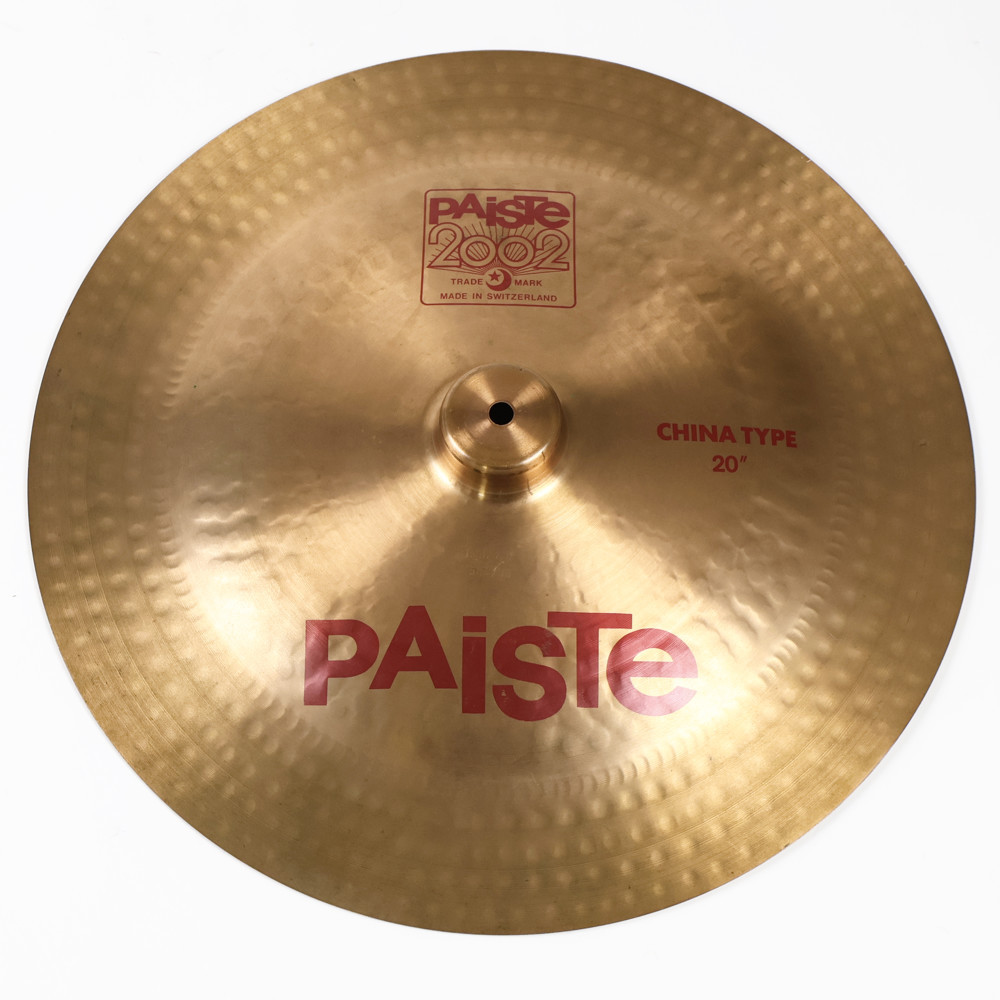 PAiSTe 【中古】 チャイナシンバル パイステ PAISTE 2002 CHINA TYPE 