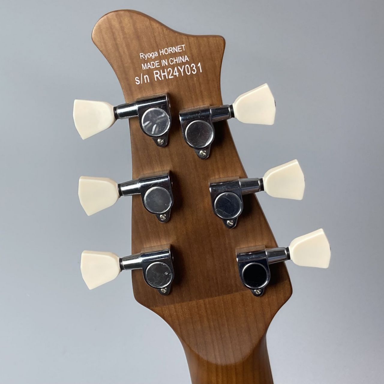 RYOGA HORNET Open Pore Black エレキギター ハムバッカー ベイクド