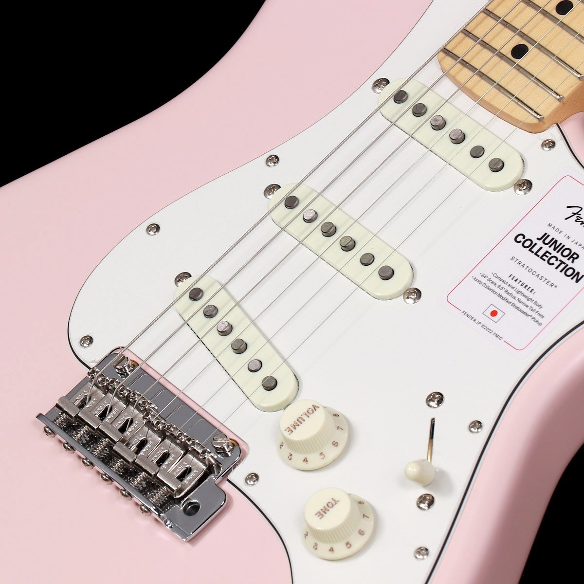 FENDER MADE IN JAPAN Junior Collection Stratocaster Stain Shell  Pink(御茶ノ水本店)