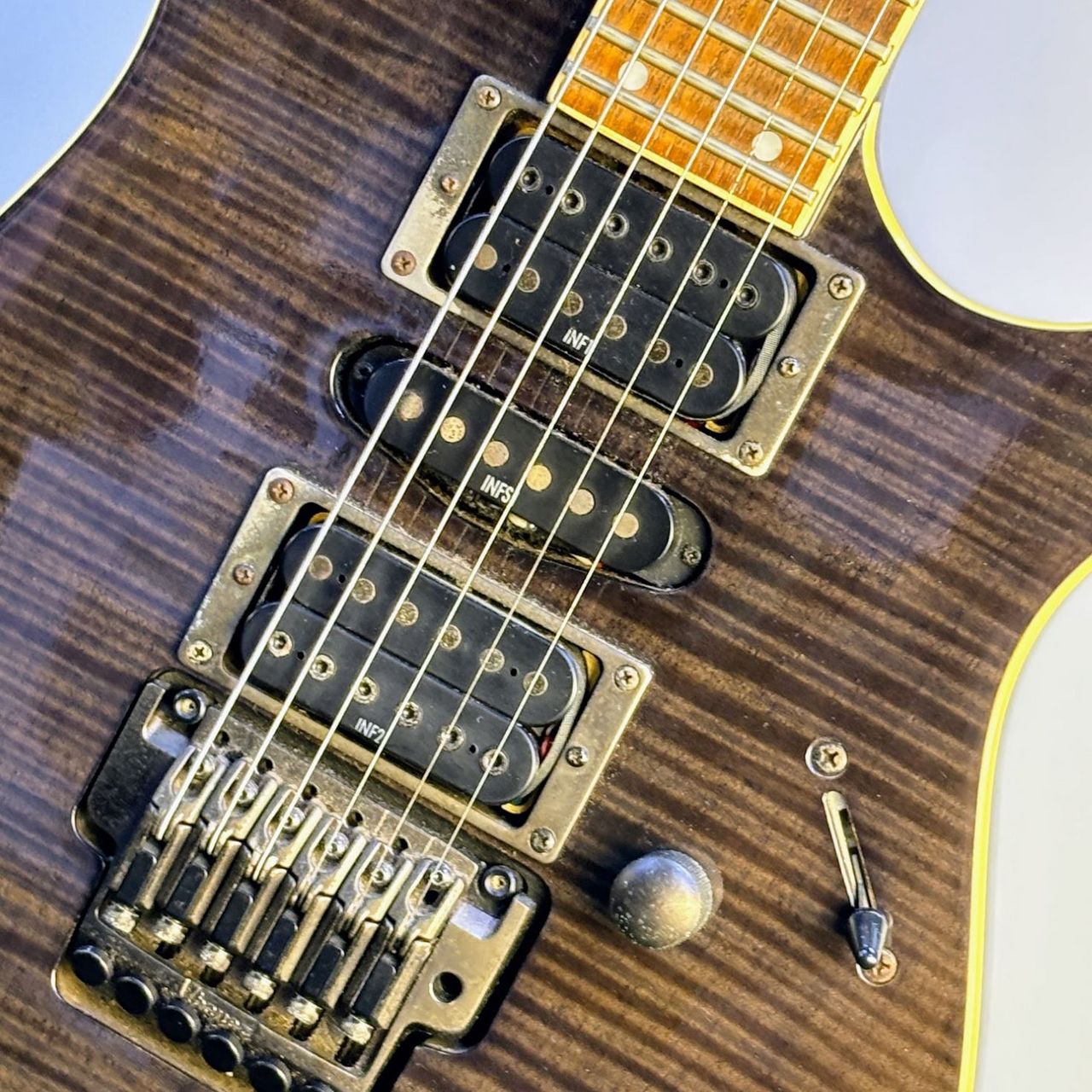 Ibanez SRGT47FM エレキギター スルーネック HSHピックアップ 黒