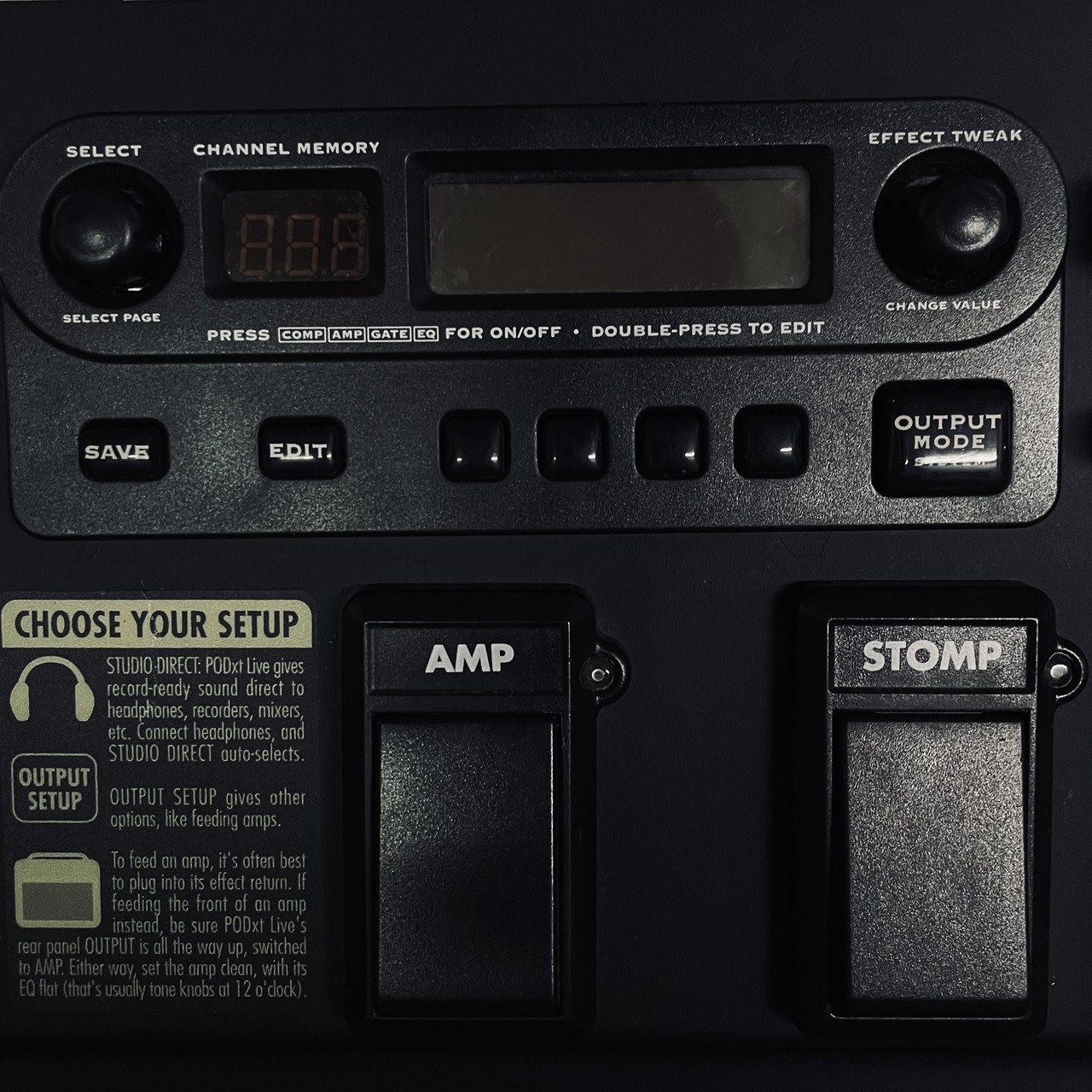 LINE 6 POD XT LIVE（中古）【楽器検索デジマート】