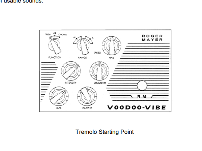 Roger Mayer VOODOO-VIBE（中古）【楽器検索デジマート】