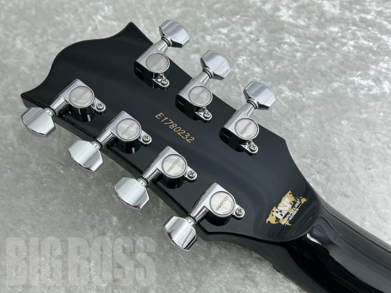 ESP D-KV-7st(Black w/Purple Sparkle Skull)（新品特価/送料