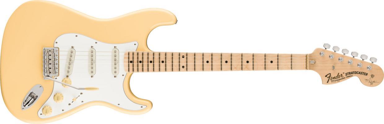 スクワイアストラトキャスター スキャロップ イングヴェイ仕様 Fender Yngwie Malmsteen Stratocaster, Scalloped Maple Fingerboard