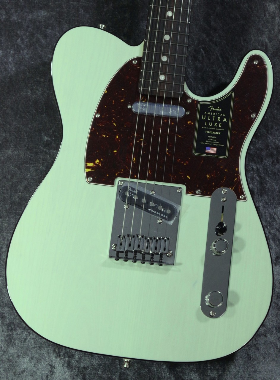 Fender American Ultra Luxe Telecaster Transparent Surf Green