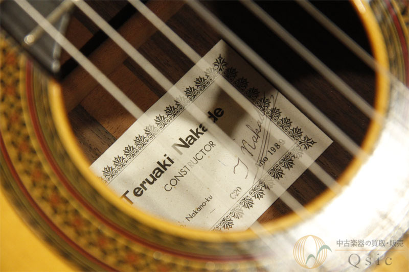 teruaki nakade / 中出輝明】クラシックギター《C-20》が入荷