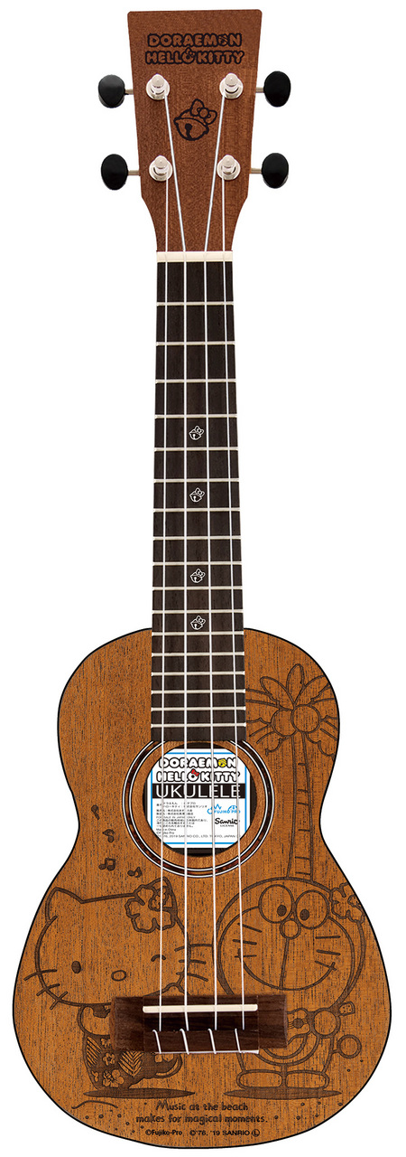 Leho DORAEMON×HELLOKITTY UKULELE【WEBショップ限定】（新品/送料無料）【楽器検索デジマート】