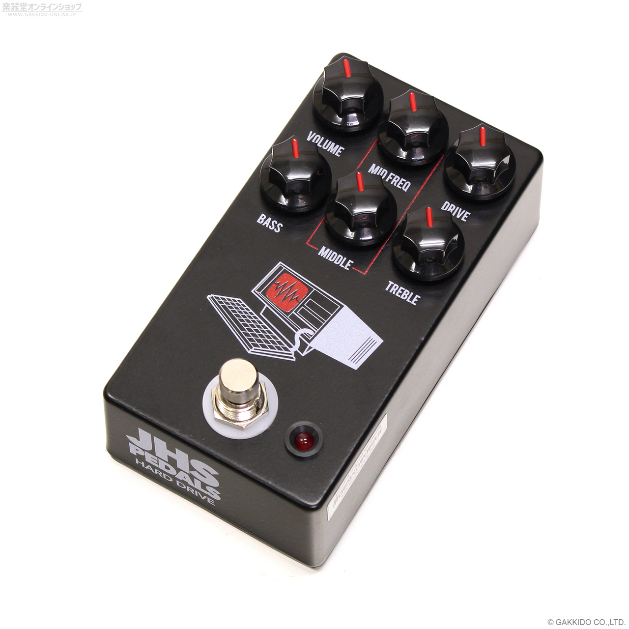 JHS PEDALS HARD DRIVE ギターエフェクター JHS Pedals / HARD DRIVE ディストーション 《エフェクター