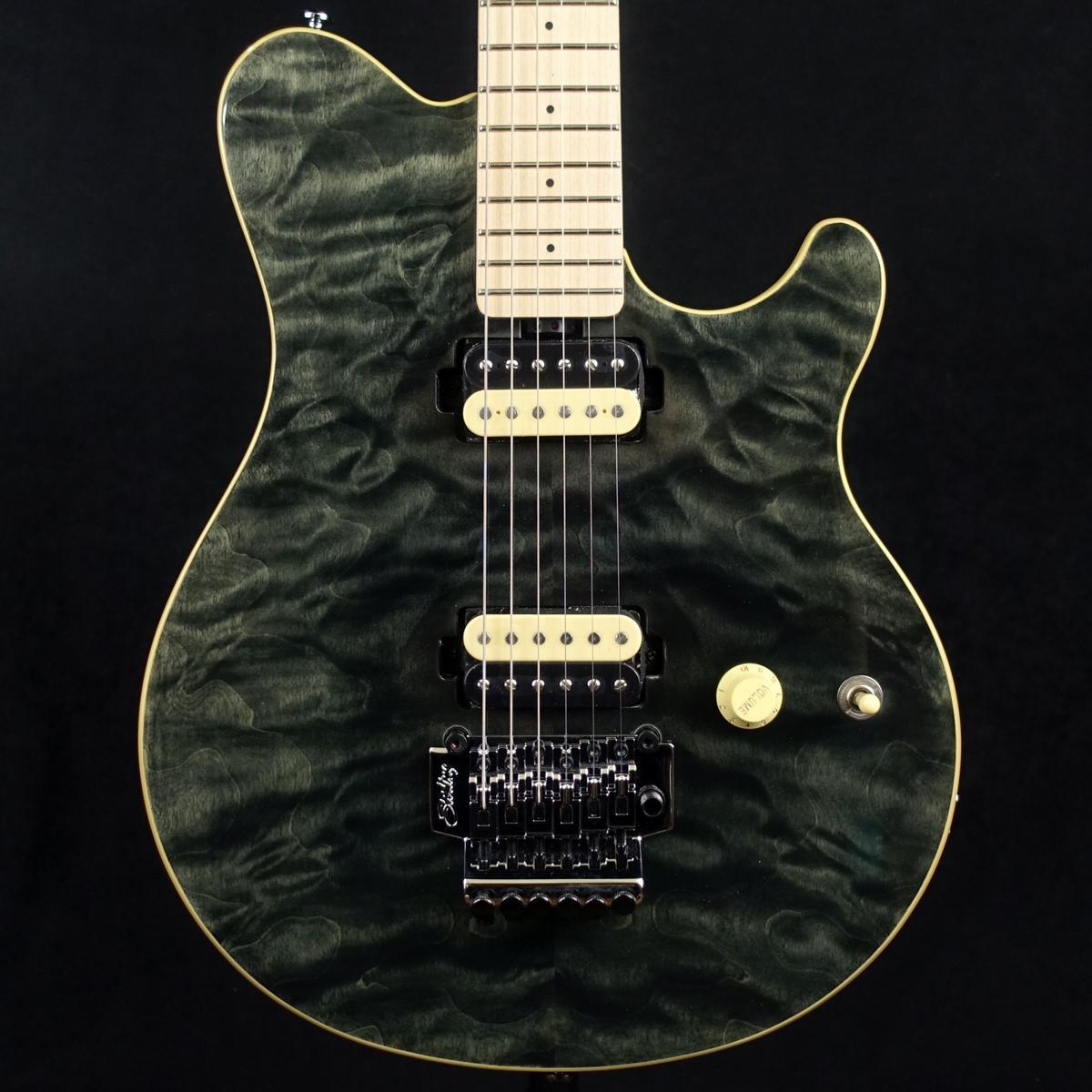 ギター 値下げします Sterling by MUSIC MAN AX40 Trans Black☆週替わりSALE☆（新品