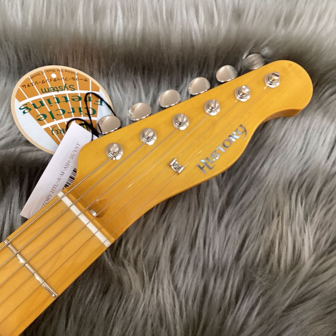 【希少】history Telecasterエレキギター HISTORY HTL/m/ash-Advanced Vintage Natural エレキギター