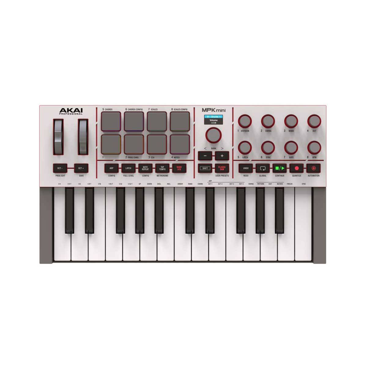 AKAI MPK Mini IV Grey (グレー) MIDIキーボードコントローラー（新品