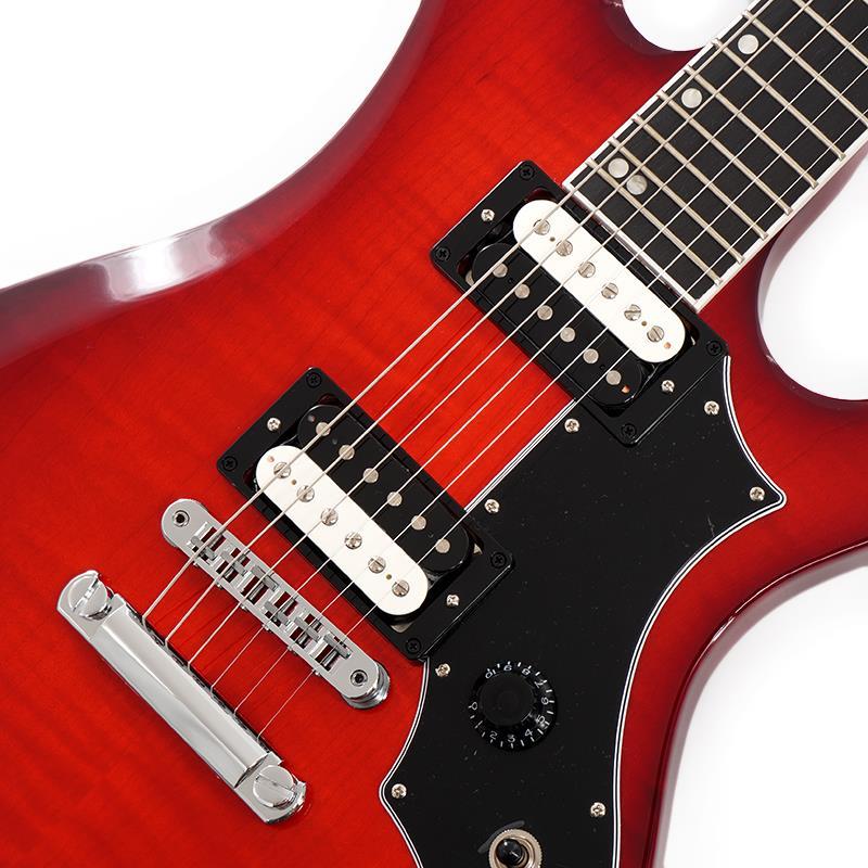 ノーブランド SGタイプ 3ピックアップチェリーレッド 訳ありジャンク Gibson Victory Figured (Cherry Burst) 【S/N 218160174】（新品
