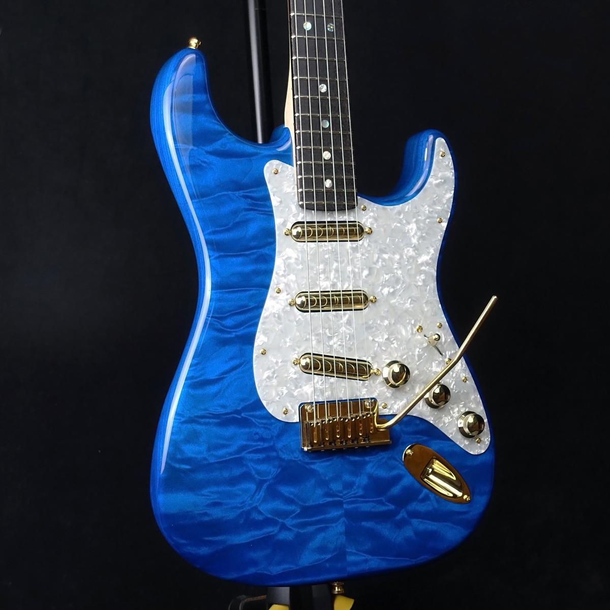 FENDER Fender Custom Shop ＜フェンダーカスタムショップ＞ Quilt Maple Stratocaster NOS Sapphire Blue Trans