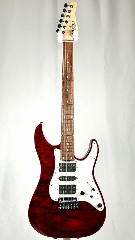 美品 SCHECTER sd-2-24 see-thru red SCHECTER [※お取り寄せ商品] SD-2-24-AL Rosewood/See-thru Red