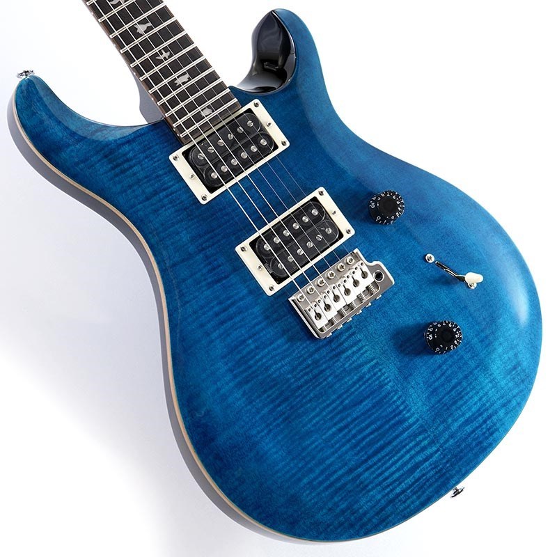 ☆PRS SE☆CUSTOM 24 BlueMatteo(Natural Back) フレイムメイプル ...