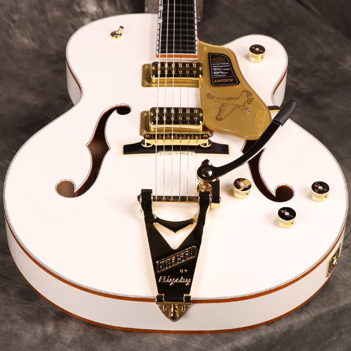 Gretsch Falcon Hollow Body with String-Thru Bigsby and Gold