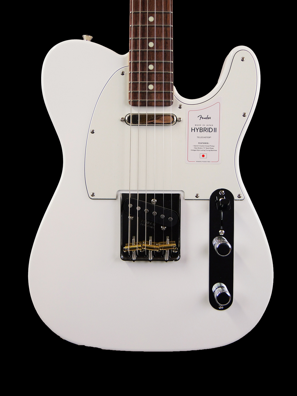 Fender Made in Japan Hybrid II Telecaster (Arctic White)（新品