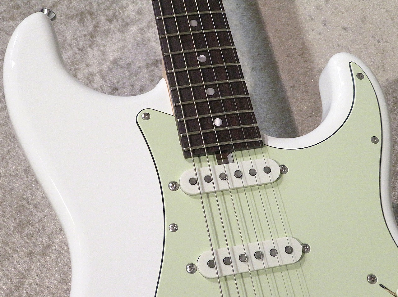 ホワイト SGスタイル エレキギター SAITO GUITARS 【新製品!!】S-622CS Heritage -Olympic White